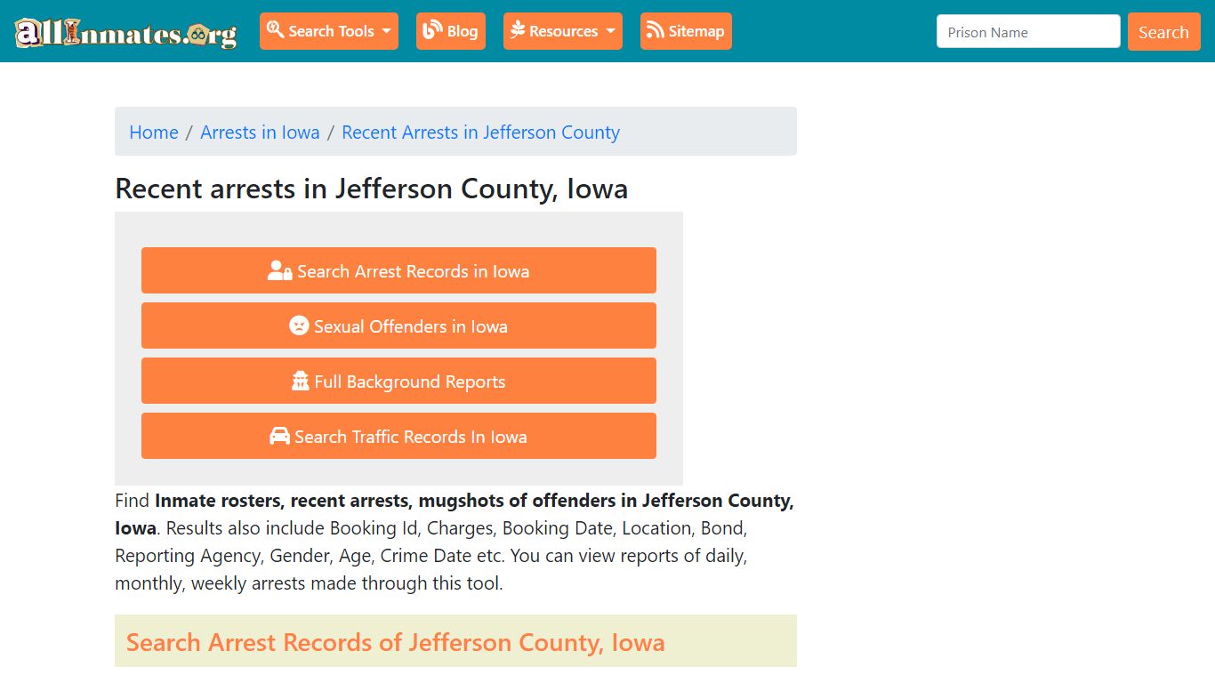 Recent arrests in Jefferson County, Iowa | Mugshots, Rosters, Inmates ...